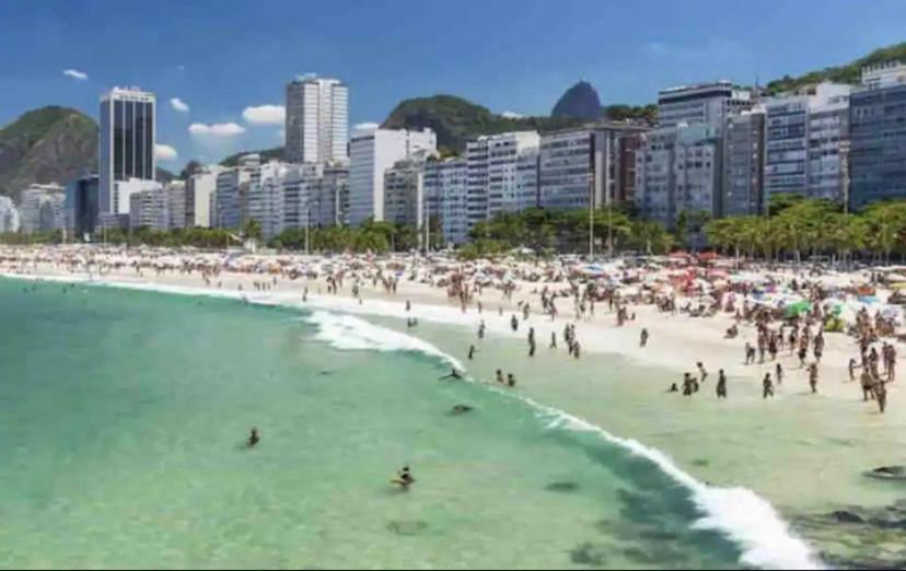 Praia Ha 5Min A Pe! Varanda Alta Com Vista! Piscina, Academia, Portaria 24Hrs, Shopping Ao Lado! Ріо-де-Жанейро Екстер'єр фото